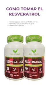 Resveratrol 100 Capsulas